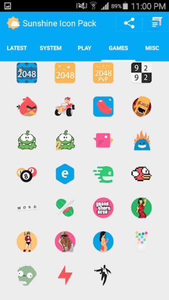 Sunshine Icon Pack - Preview 3