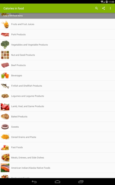 Calories in food - Preview 5