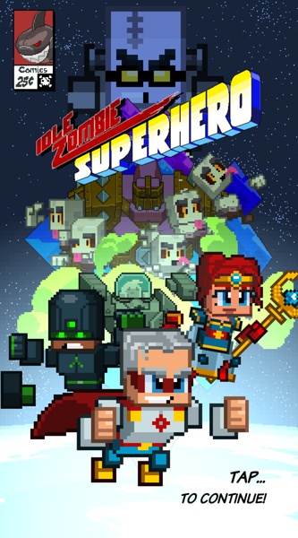 Idle Zombie Superhero - Preview 1