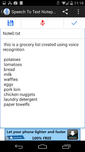 Speech To Text Notepad - Preview 11