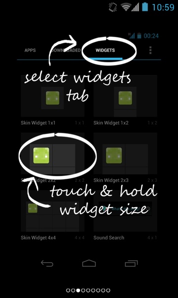 Skin Widget for Minecraft - Preview 1