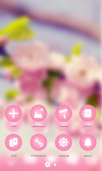 missflower GOLauncher EX Theme - Preview 2
