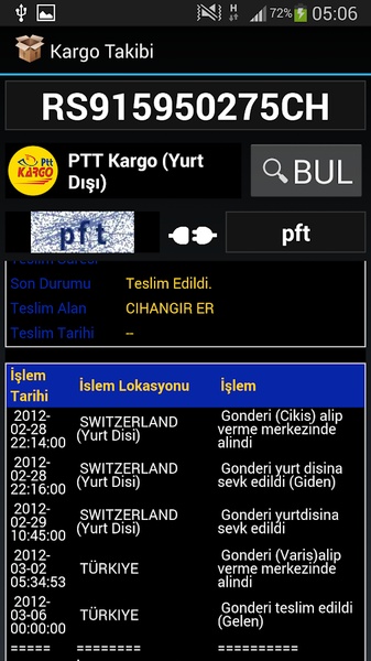 Parcel Tracker - Preview 7
