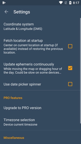 The Sun Ephemeris - Preview 12