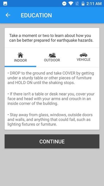 QuakeAlert - Preview 4