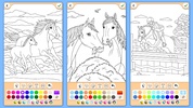 Horse Coloring Game screenshot 3