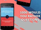 Would you rather? Quiz game screenshot 2