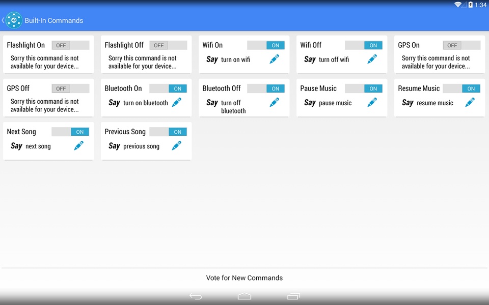 Commandr for Google Now - Preview 11