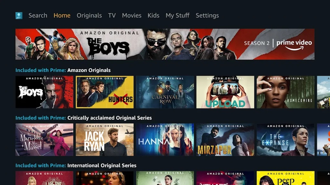 Prime Video - Android TV for Android - Download the APK from Uptodown