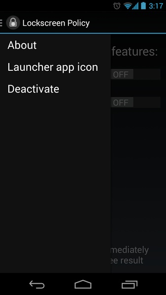 Lockscreen Policy - Preview 6