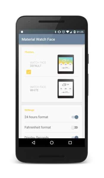 Material Watch Face - Preview 1