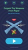 Origami Weapons: Swords & Guns screenshot 7