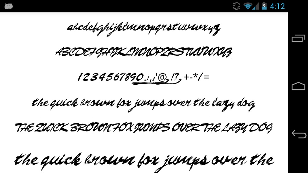 Brush Fonts 50 - Preview 5