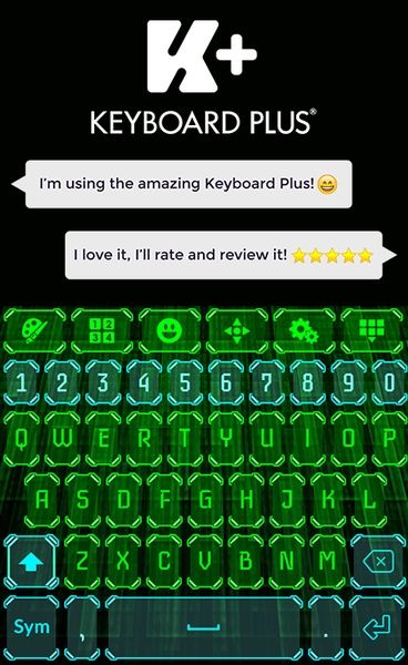 Hacker Keyboard Theme - Preview 1