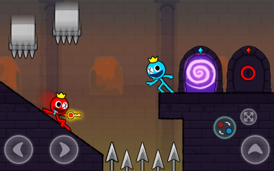 Red and Blue Stickman 2 - Preview 5