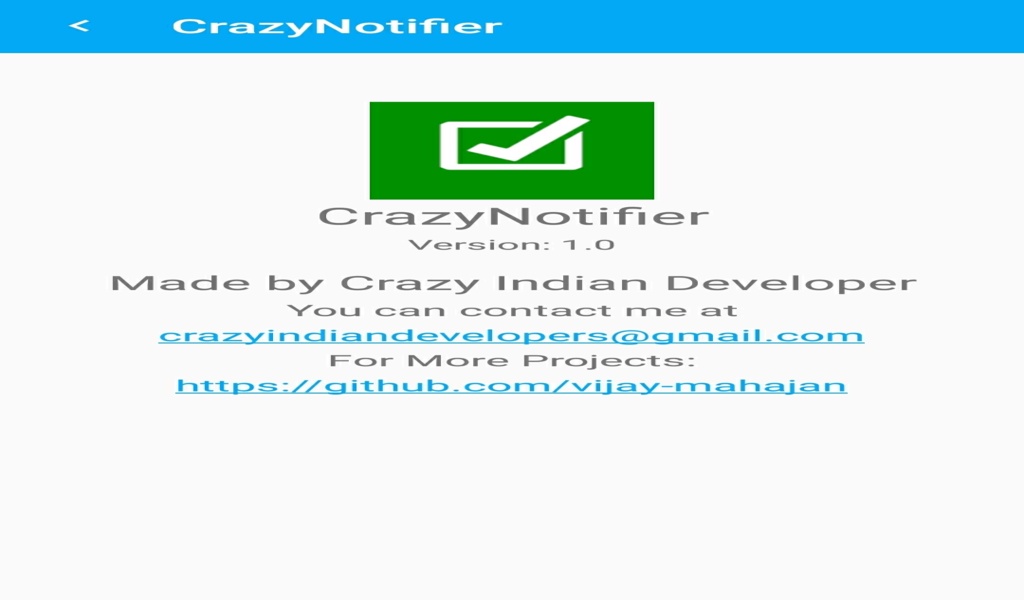 CrazyNotifier - Preview 2