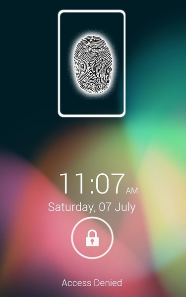 Fingerprint Lock Jelly Bean - Preview 1