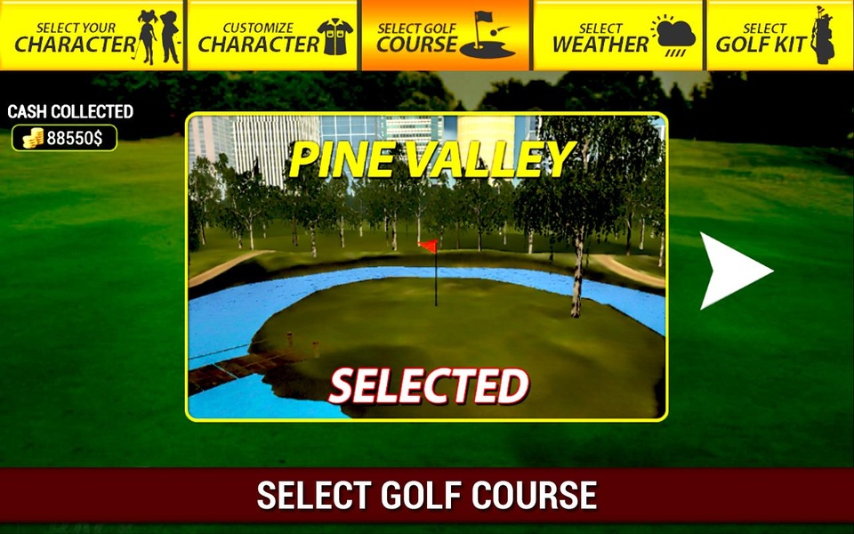 Professional Golf Play - Preview 3