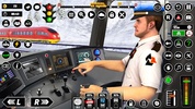 Snow Train Simulator Games 3D screenshot 8