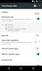Permission Bar: Floating screenshot 5