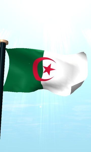 Algeria Flag 3D Free - Preview 11