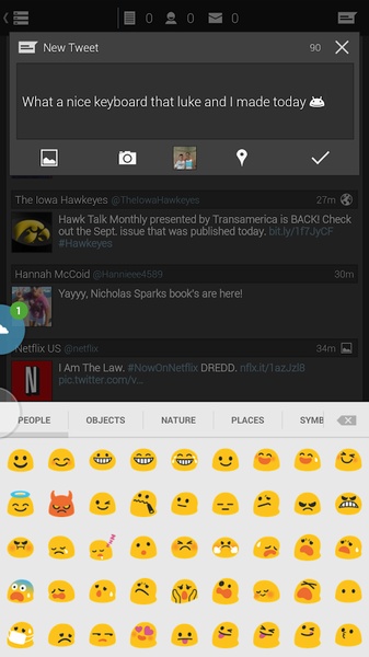Sliding Emoji Keyboard - Preview 3