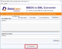 DataVare MBOX to EML Converter screenshot 2