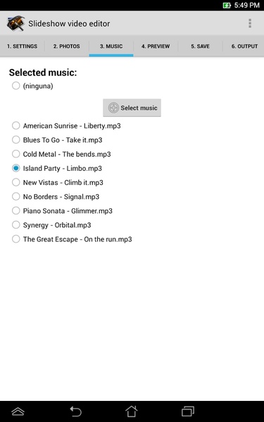 Slideshow video editor - Preview 4