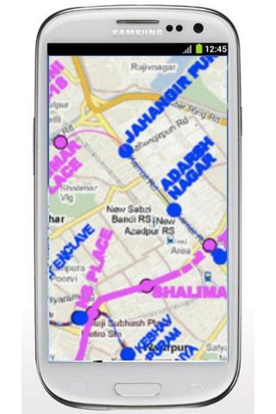 Delhi Bus Tube Maps - Preview 7