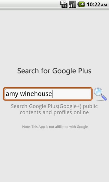 Search for Google Plus - Preview 4