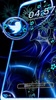 Dark Blue Fractal Theme Launcher screenshot 3