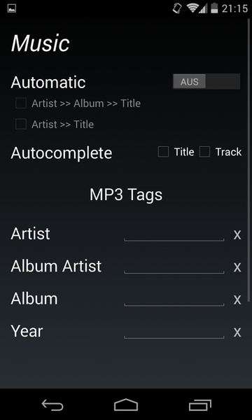 Music Manager - Preview 3