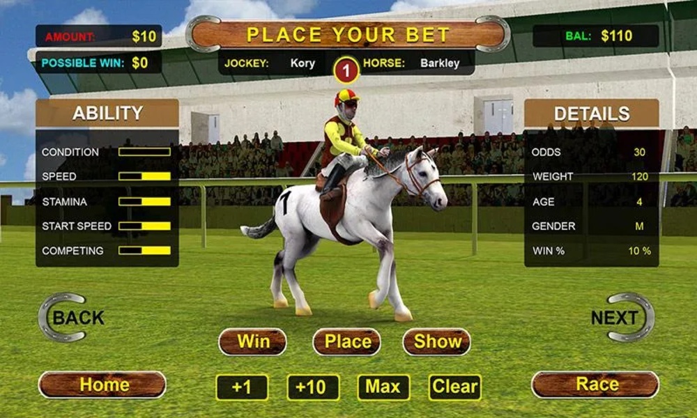 Racing Horse Simulator - Preview 4