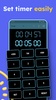 डिजिटल घड़ी और स्टॉपवॉच screenshot 4