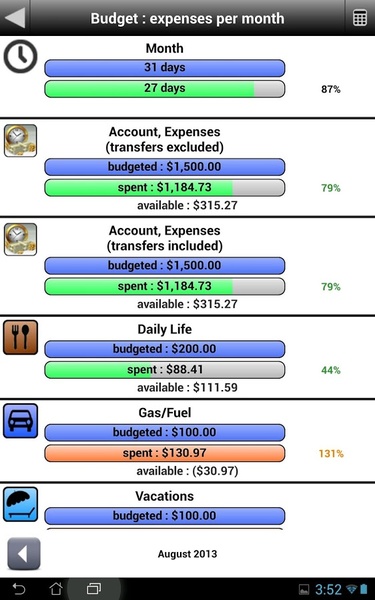 Visual Budget - Preview 9