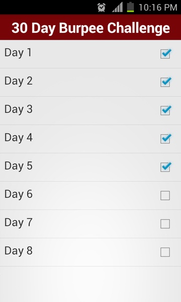 30 Day Burpee Challenge - Preview 5