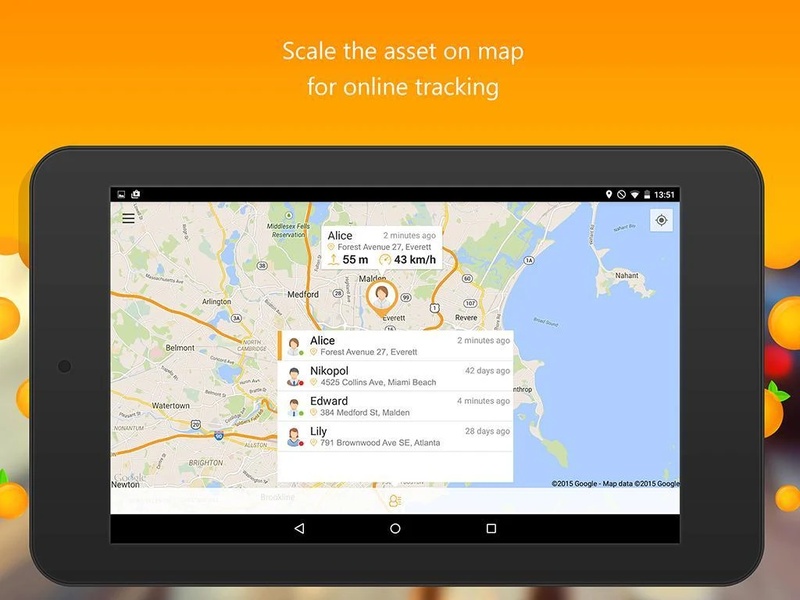GPS-Trace Orange - Preview 1