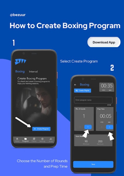 Bezuur Boxing Interval Timer - Preview 2