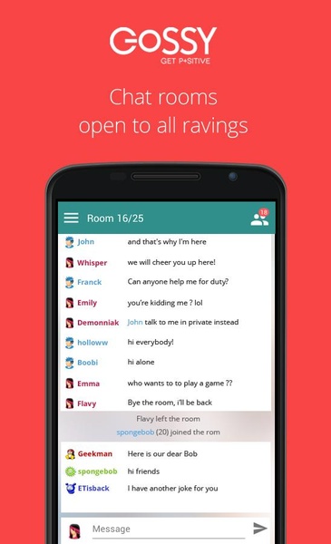 Gossy Chat - Preview 2
