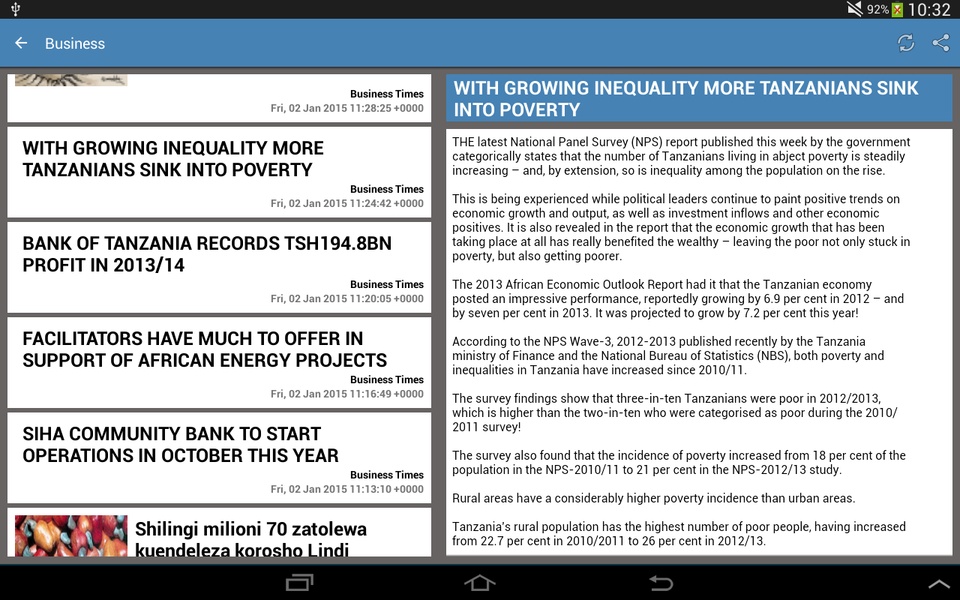 Tanzania Newspapers - Preview 3