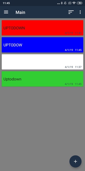 Color notes Notepad - Preview 7