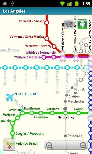 Los Angeles, USA (map for Metro24) - Preview 2