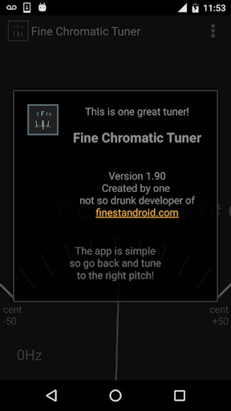 Fine Chromatic Tuner - Preview 1