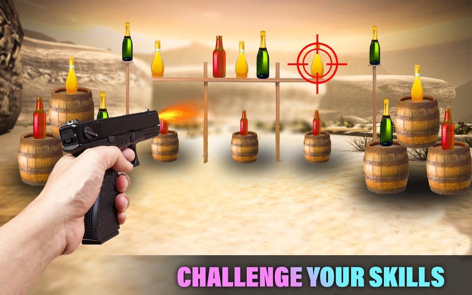 Bottle Target Shooting Game - Preview 3