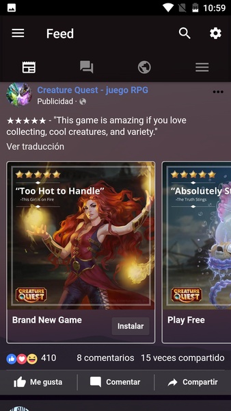 Frost for Facebook - Preview 4
