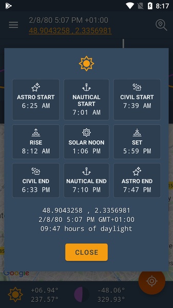 The Sun Ephemeris - Preview 8
