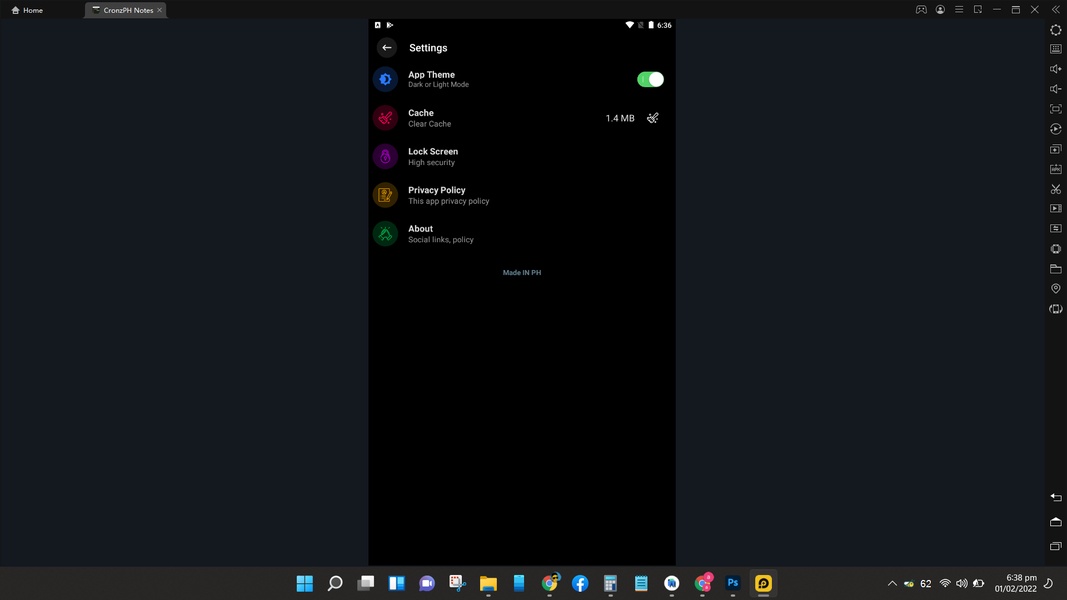 NotePad By CronzPH - Preview 1