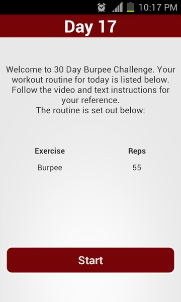 30 Day Burpee Challenge - Preview 3