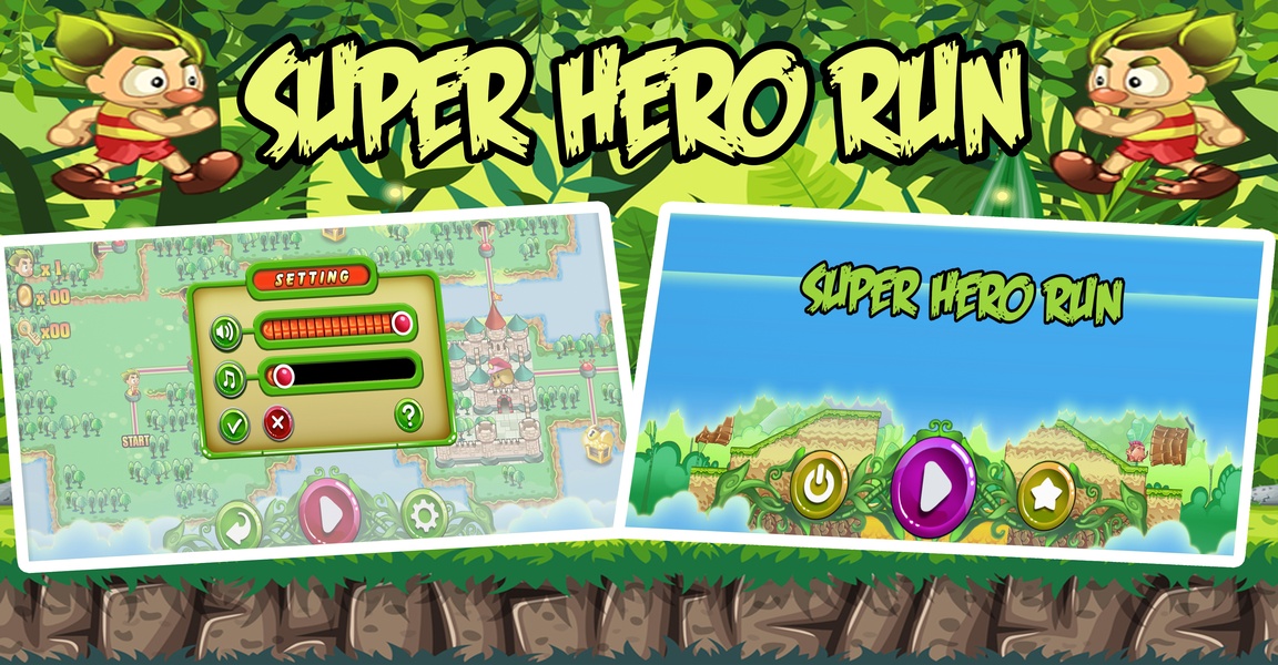 Super Hero Run - Preview 2