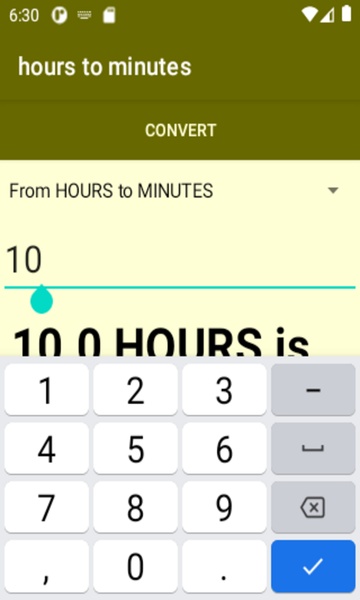 hours to minutes converter - Preview 3